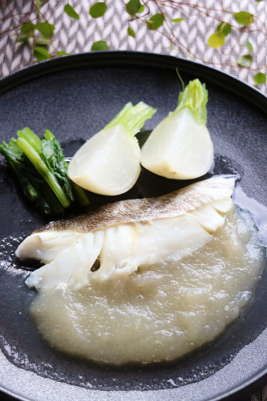 蒸し白身魚かぶのだしソース My Blog Kitchen