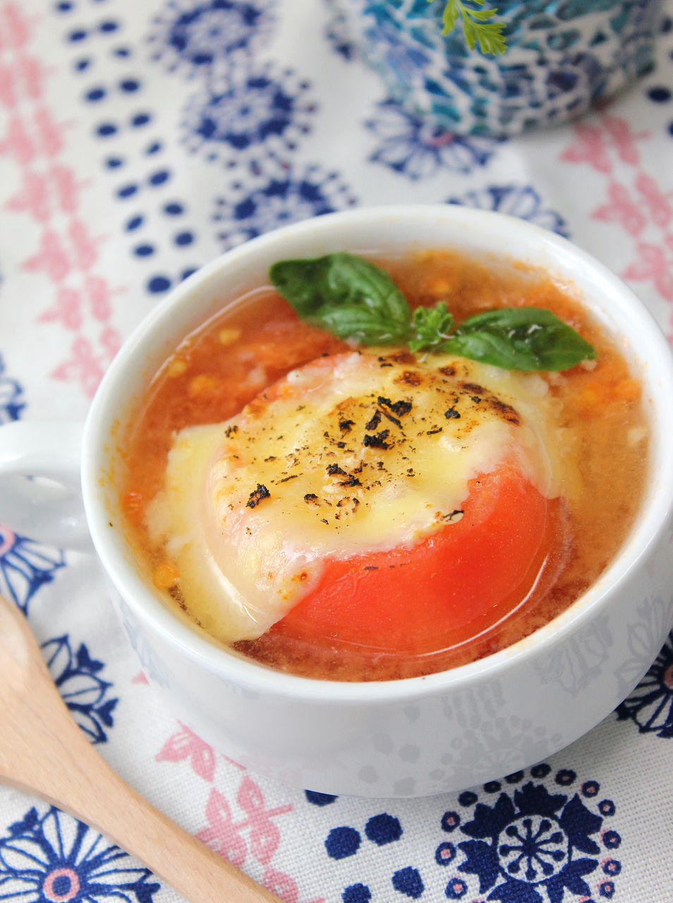 トマトのカプレーゼスープ My Blog Kitchen