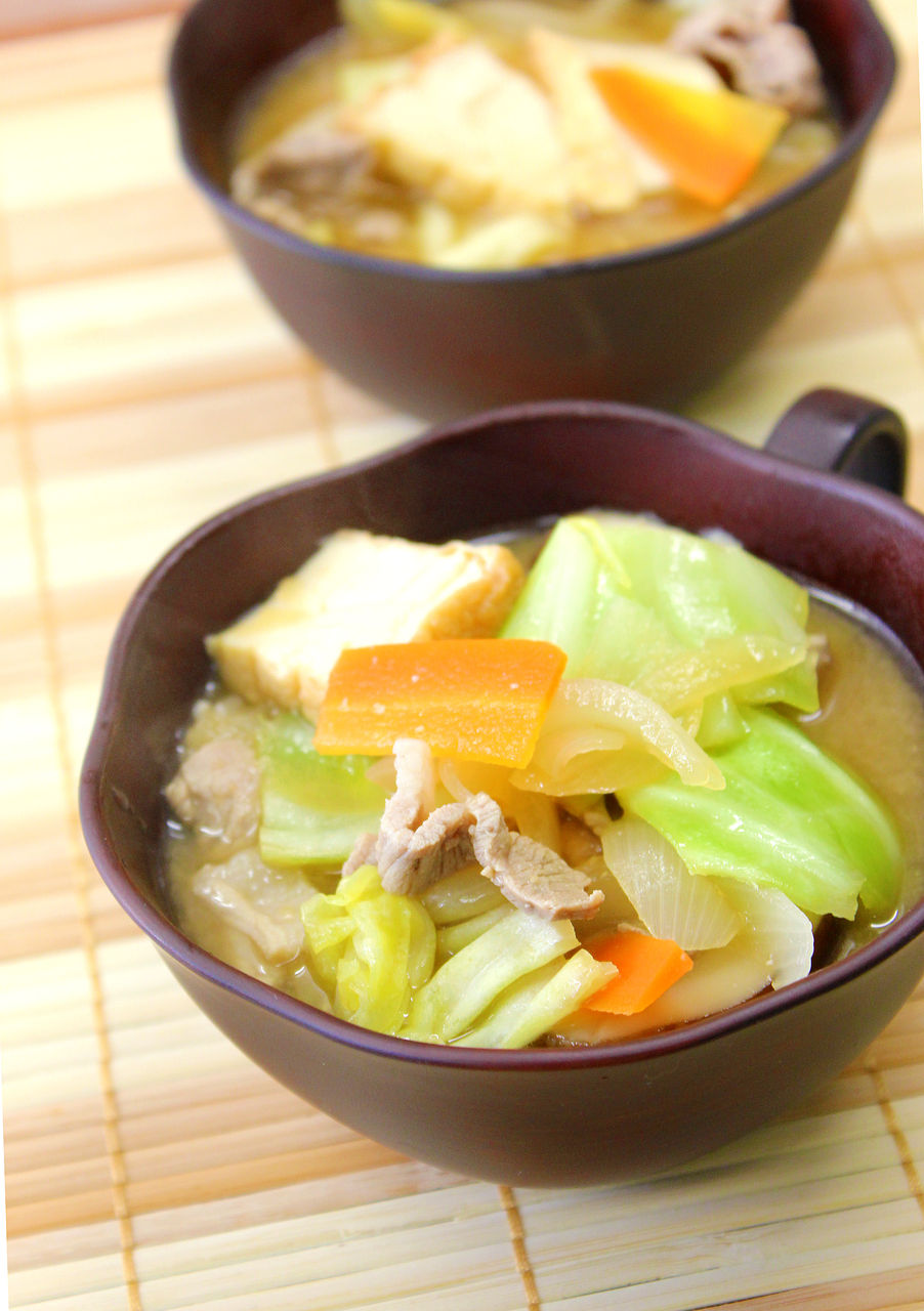 具沢山でおかず味噌汁 食べるスープ ダイエット 簡単 My Blog Kitchen