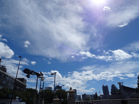 明治神宮前の空