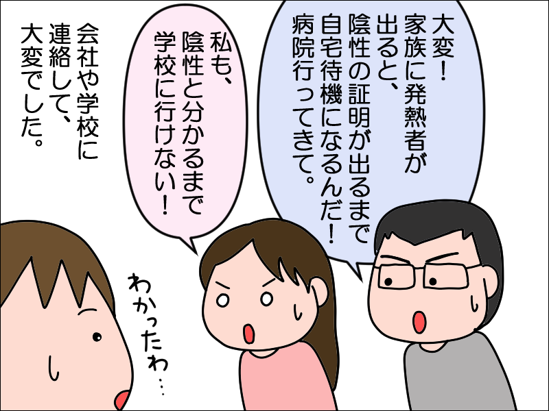 前編 コロナ陽性者になった時の話 絵日記でございます Powered By ライブドアブログ