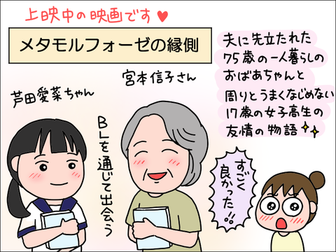 映画】メタモルフォーゼの縁側 : 絵日記でございます。 Powered by