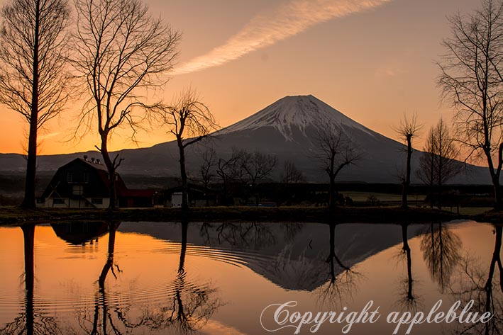 富士山の朝焼け Blue Appleのblog 富士山の朝焼け Blue Appleのblog