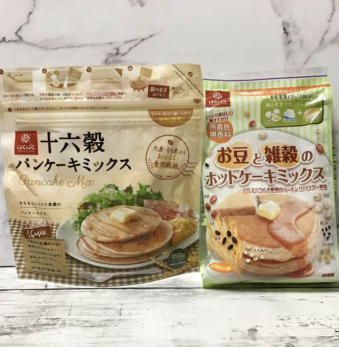 Rsp Live4th はくばく お豆と雑穀のホットケーキミックス りんごとゴリラのラッパな日々