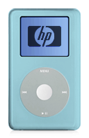 HP iPod Baby Blue
