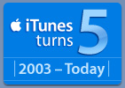 iTunes turns 5