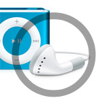 iPod shuffle 2nd - New headphone