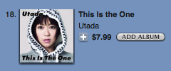 iTunes Store Pop 20090328 AM Utada
