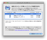 ソフトウェアアップデート 20080130