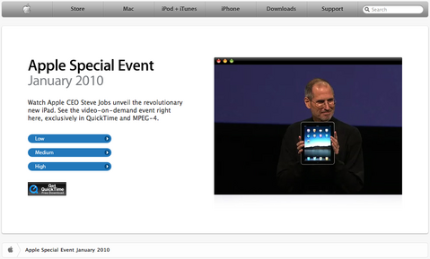 Apple Special Event January 2010 Keynote
