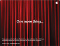 One more thing October 2005