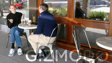 Steve Jobs and Eric Schmidt Giz