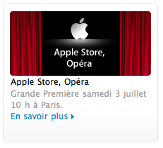 Apple Store, Opera