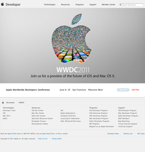 Apple Worldwide Developers Conference 2011 (20110329)