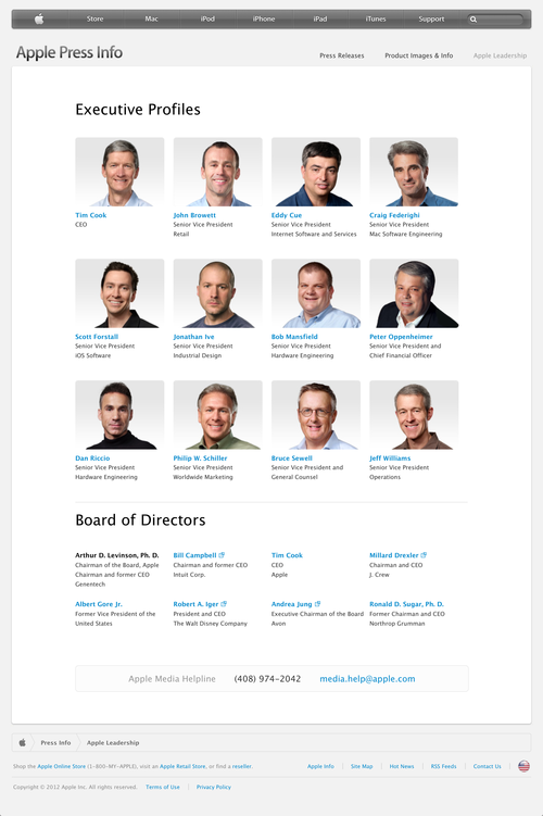 【8/28】Apple、Macソフトウェアエンジニアリング担当副社長Craig Federighiとハードウェア・エンジニアリング担当副社長 ...