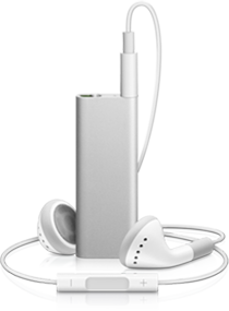 3rd generation iPod shuffle-silver