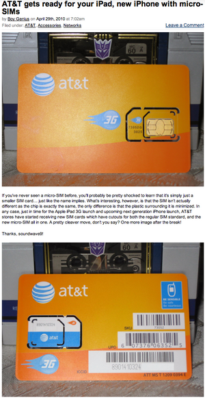 AT&T Micro-SIM