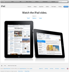  Watch the iPad video