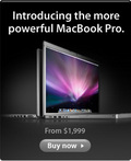 Introducing the more powerful MacBook Pro