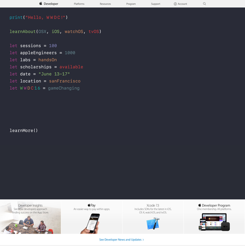Apple Developer (20160604)
