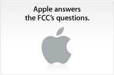 Apple answers the FCC's questions. 20090821