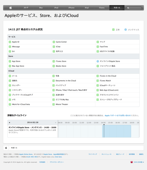 Apple - ���ݡ��� - �����ƥ���� (20140228)