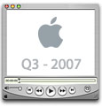 Apple - Quarter 3 - 2007 Financial Results - Conference Call
