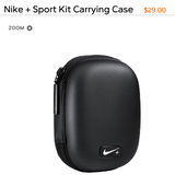Nike + Sport Kit Carrying Case