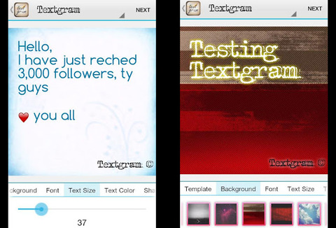Textgram