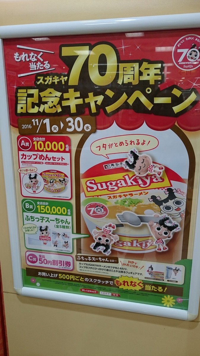 スガキヤ スーちゃん デンジャラス メグの部屋