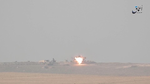 画像をクリックしてクルド人部隊の重機破壊映像を視聴