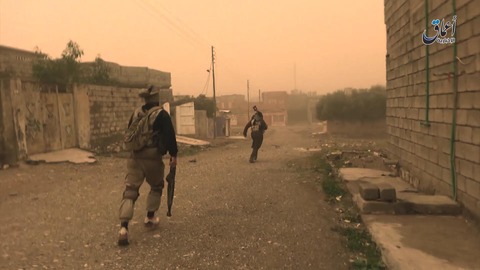 モスル東部インティサル地区の戦況1