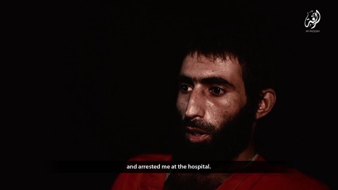 空爆の戦果を撮影に行き負傷してしまい、イスラム国によって逮捕