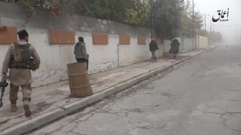 モスル北東部ムハリビン地区での戦闘１