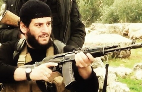 イスラム国公式スポークスマンのアブムハンマド・アドナーニ