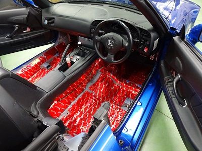 s2000 フロア ドアデッドニング 栃木県よりご来店 Aqua日記 s2000 フロア ドアデッドニング 栃木県よりご来店 Aqua日記