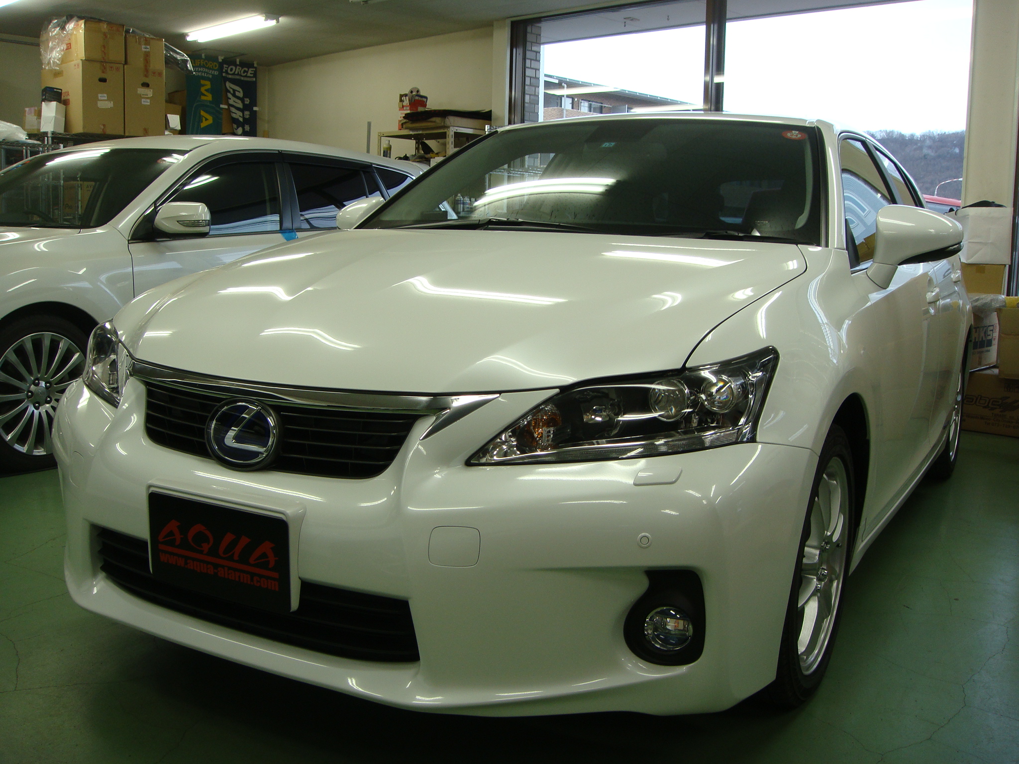 レクサスCT200h エンスタ＆ライドアンドゴーキット取付完成 山梨県 