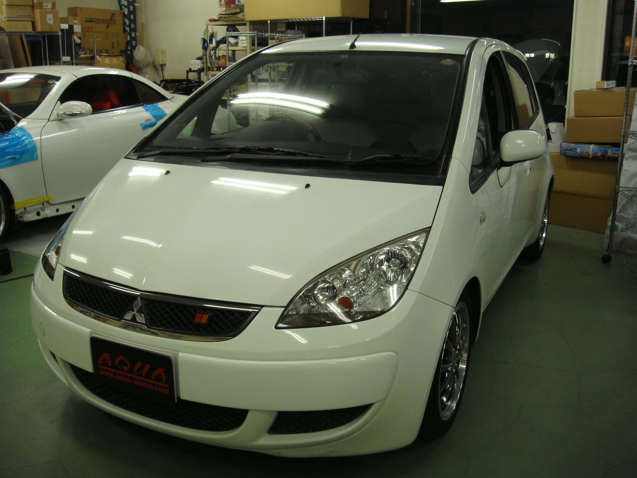 コルト 後付プッシュ オートキーレス取付 埼玉県よりご来店 Aqua日記