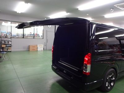 ハイエース 後付けパワーバックドア取付 動画有り Aqua日記 ハイエース 後付けパワーバックドア取付 動画有り Aqua日記