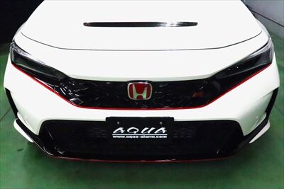 波平ユーロR　シビックオレンジラインセット ホンダ新型シビック／タイプRをカスタム！純正パーツが充実の