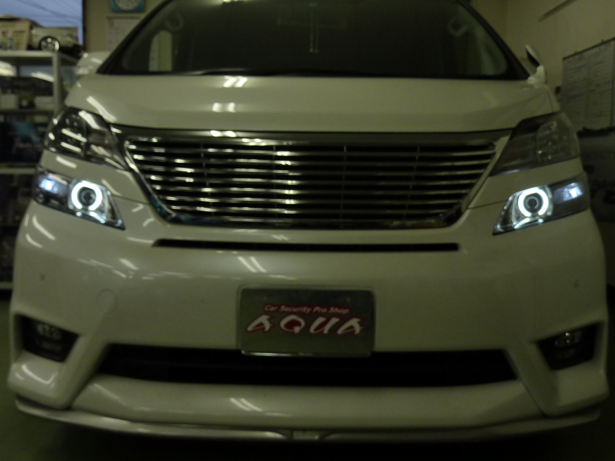 ヴェルファイア イカリング取付完成 : AQUA日記 