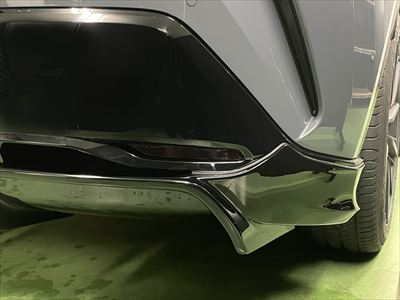 リアバンパーリフレクターフィルム施工後400