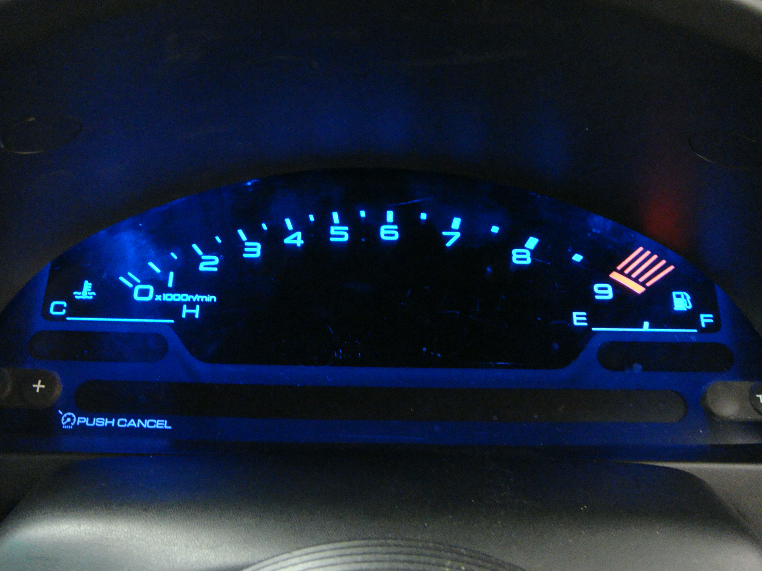 S2000メーターブルー化完成 : AQUA日記