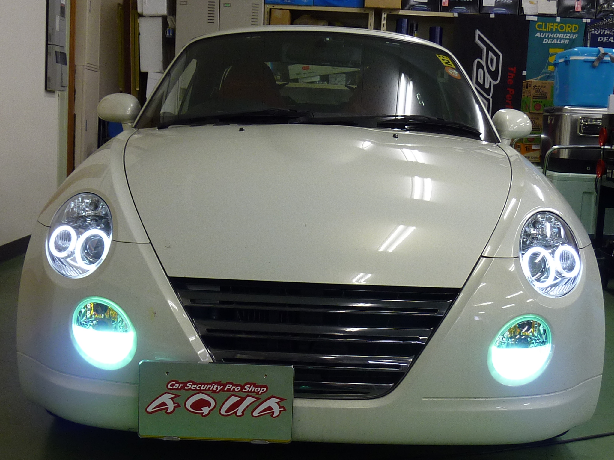 コペン イカリング取付完了 Aqua日記