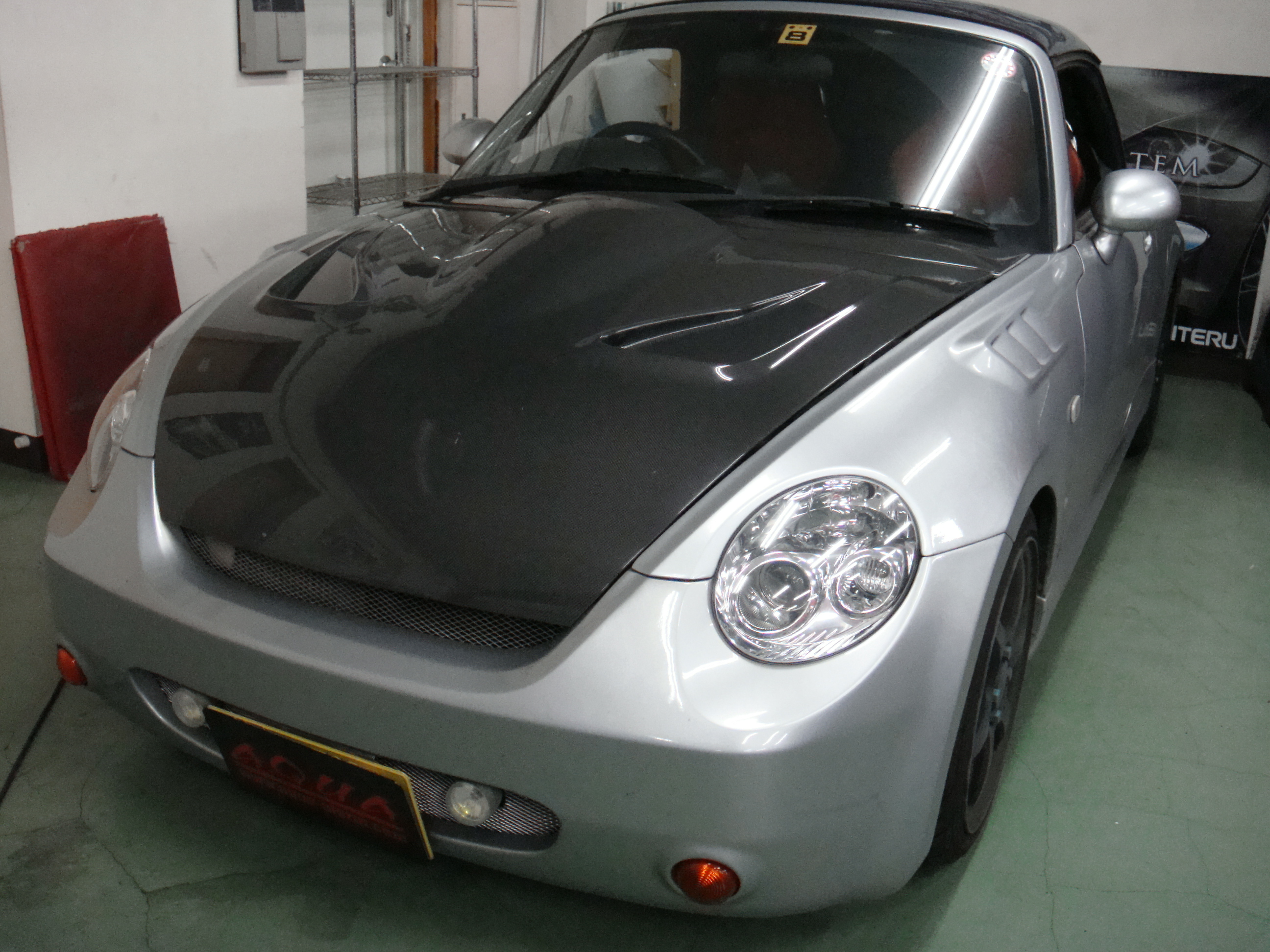 コペン 後付プッシュ オートキーレス取付 埼玉県よりご来店 Aqua日記