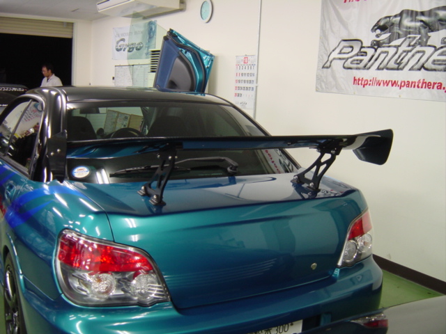 Gtウイング取付 Aqua日記