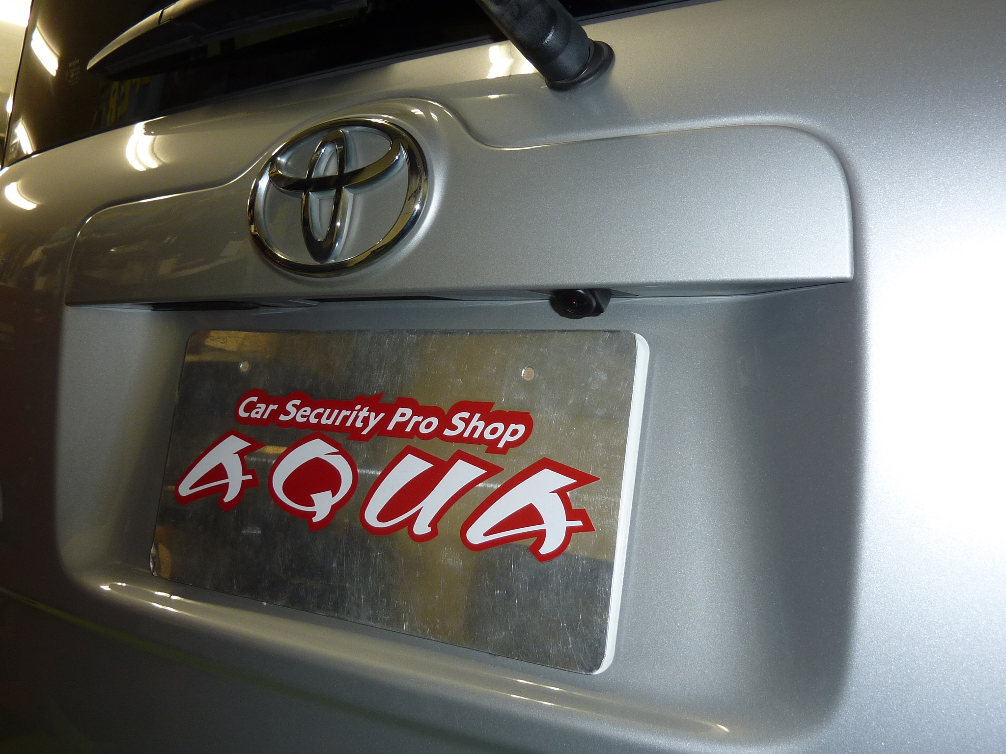 シエンタ バックカメラ取付 : AQUA日記