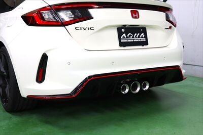 波平ユーロR　シビックオレンジラインセット ホンダ新型シビック／タイプRをカスタム！純正パーツが充実の