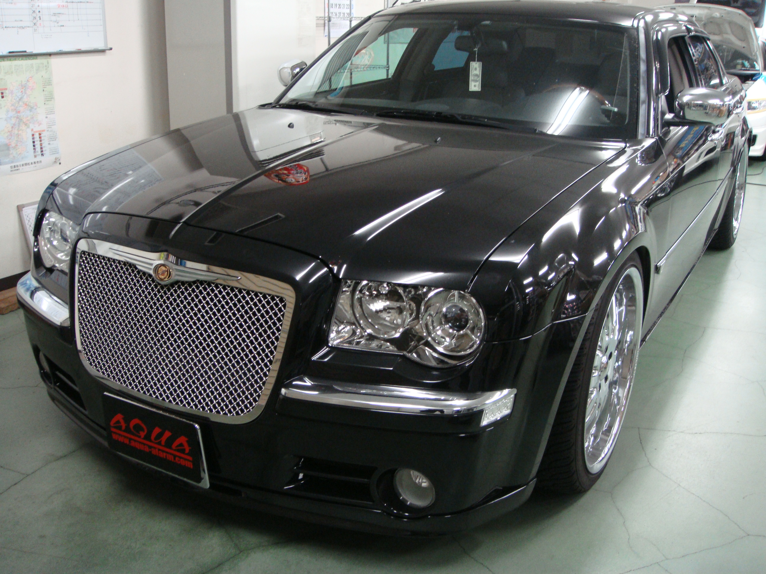 クライスラー３００ｃ ヘッドライト交換 ｈｉｄ取付 Aqua日記