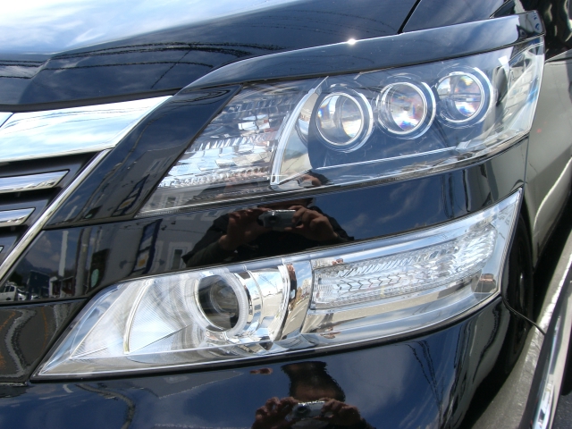 ヴェルファイア レクサス3連プロジェクター移植完成 : AQUA日記